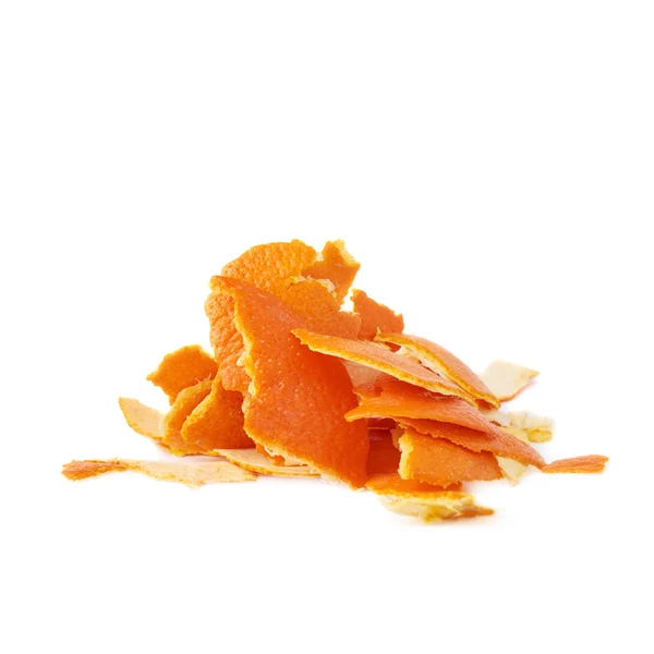 Pile of tangerine peel — Stock Photo, Image