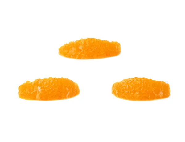 Разрезы мандарина — стоковое фото