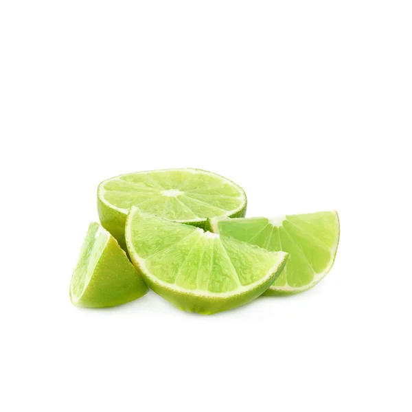 Composizione dei frutti di lime serviti — Foto Stock