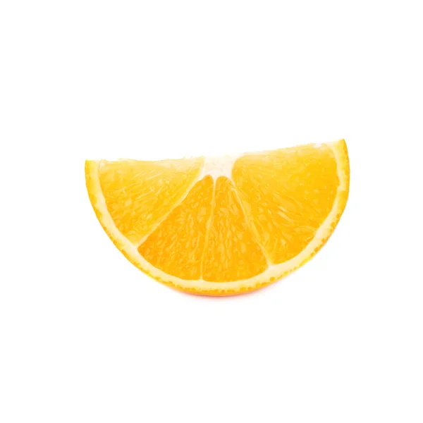 Slice section of ripe orange — Stock Photo, Image