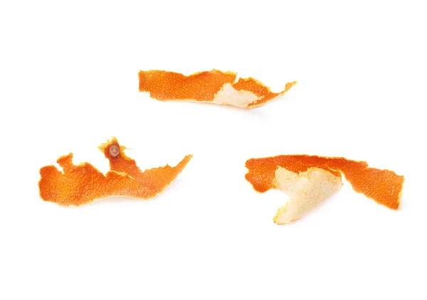 Partes de cáscara de mandarina — Foto de Stock