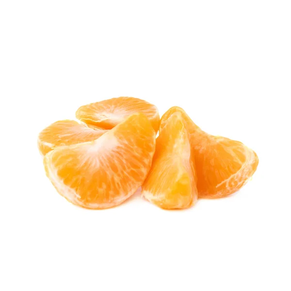 Pile of sections of tangerine — Stock Photo, Image