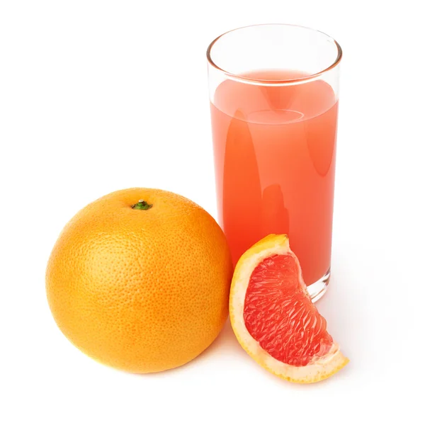 グレープ フルーツ ジュースのグラス — ストック写真