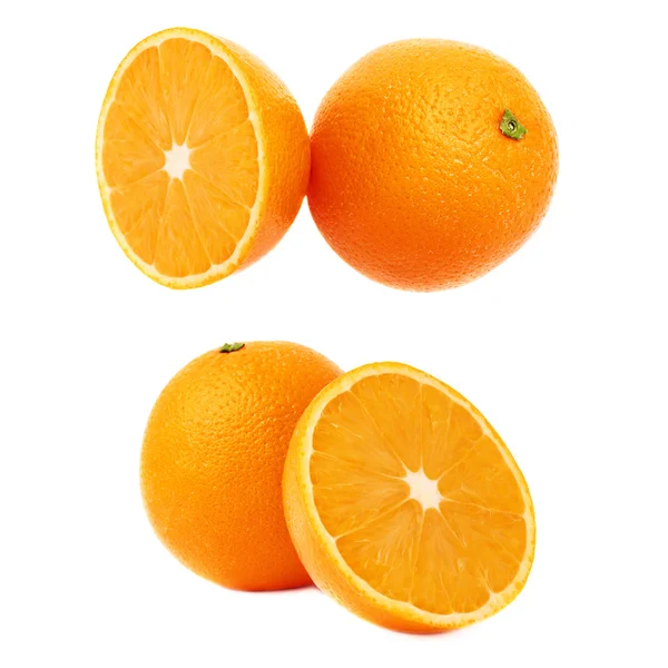 Composiciones de frutas de naranja servidas — Foto de Stock