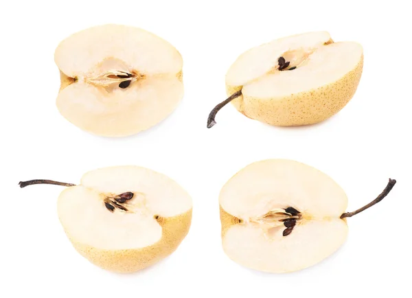 Yellow pear halves — Stock Photo, Image