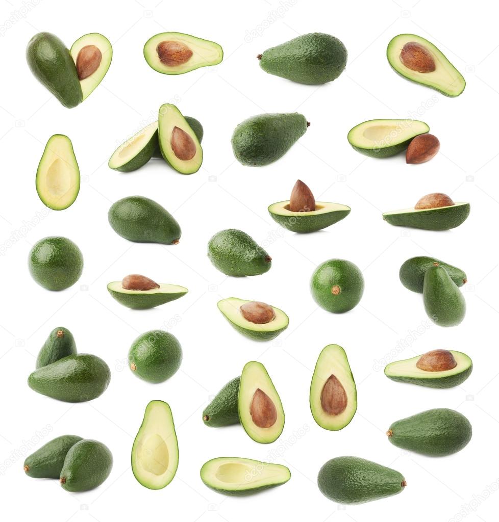 ripe avacado fruit compositions