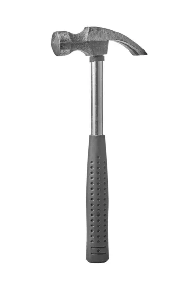 Hammer on white background. Close up image against background — Stock Photo, Image