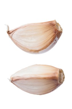 Sarımsak ampuller izole