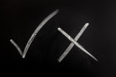 Beyaz Evet ve iz yok