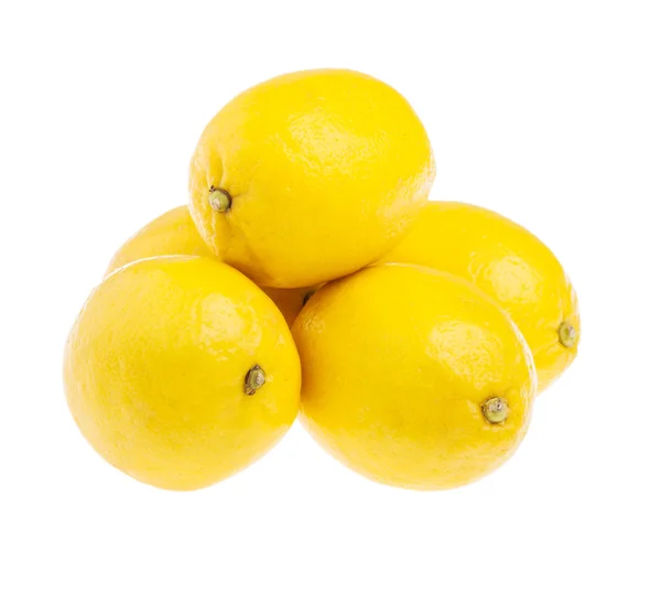 Hög med mogen citron frukt — Stockfoto