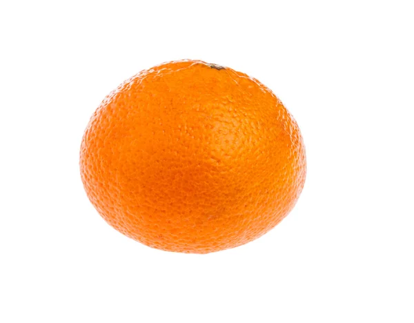 Ripe tangerine or mandarin isolated — Stock Photo, Image