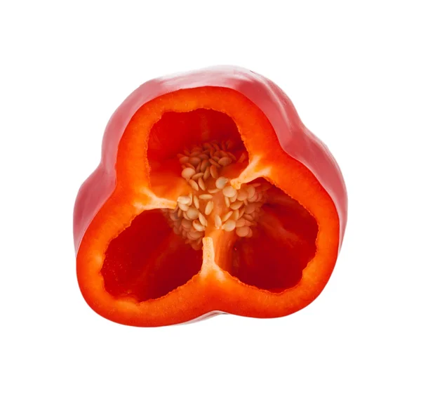 Cut bell pepper — Stock Photo, Image