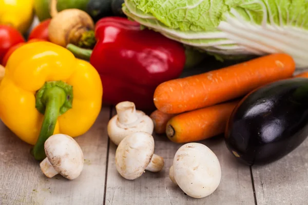 Background of ripe vegetables — Stock Photo, Image