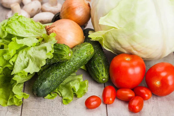 Fresh ripe vegetables — Stock Photo, Image