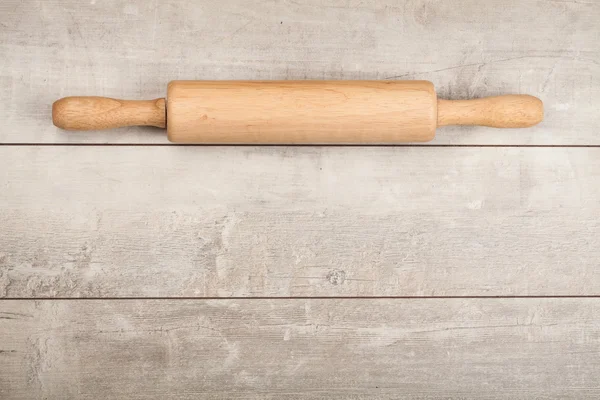 Roller pin on table — Stock Photo, Image