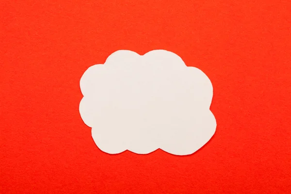 White empty cloud — Stock Photo, Image