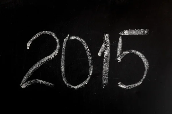 Número de año 2015 — Foto de Stock