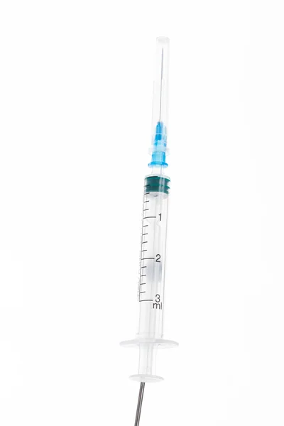 Medical Syringe with needle — Stock Photo, Image