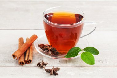 Bir bardak çay.