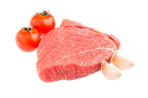 Plátky syrové maso — Stock fotografie