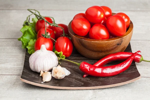 Røde modne tomater - Stock-foto