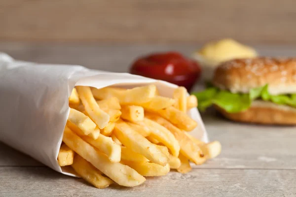 Tasty french fries — Stock Photo, Image