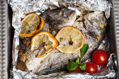 dorado balığı ızgara