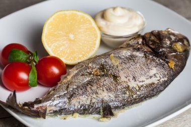 dorado balığı ızgara