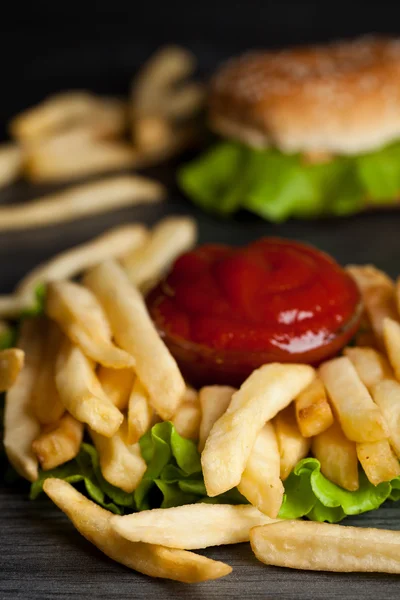 Tasty french fries — Stock Photo, Image