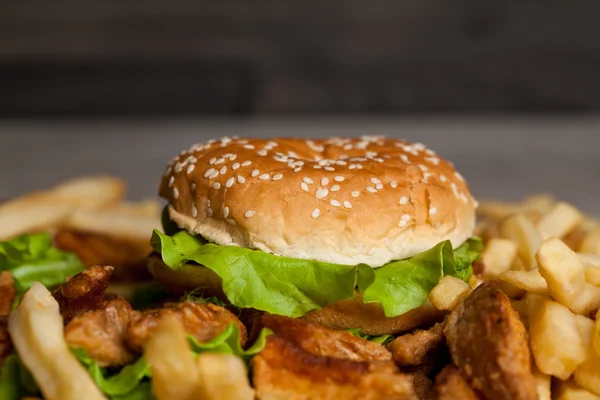 Tasty french fries — Stock Photo, Image