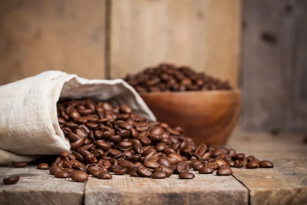 Roasted aroma Coffee beans — Stock Photo, Image