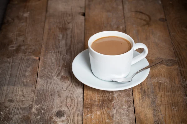 Cup of coffee with saucer — Stock Photo, Image
