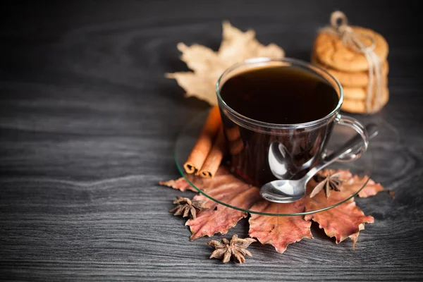 Tazza di tè caldo — Foto Stock