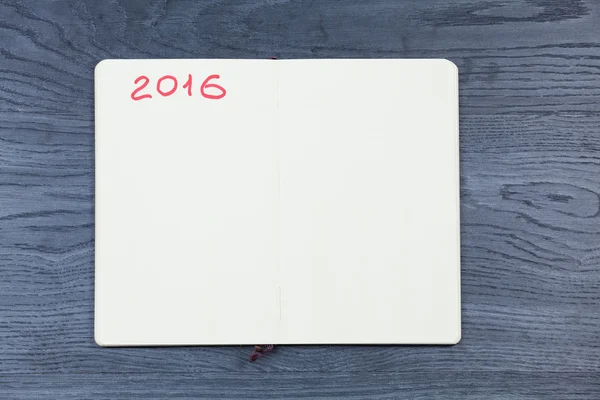 Kalenderpagina's met 2016 jaar — Stockfoto