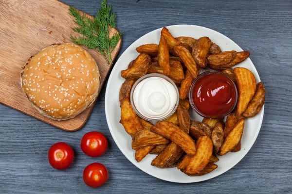 Tasty french fries — Stock Photo, Image