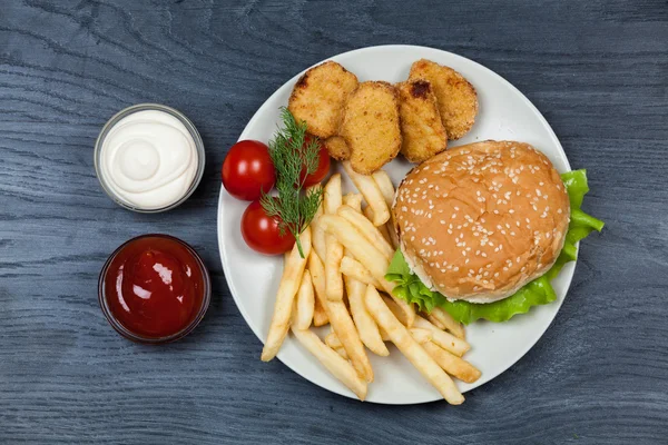 Tasty french fries — Stock Photo, Image