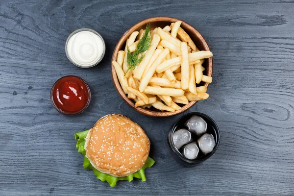 Tasty french fries — Stock Photo, Image