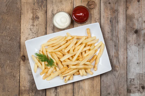 Tasty french fries — Stock Photo, Image
