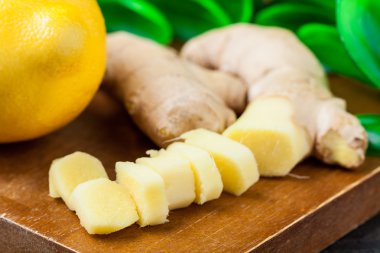 Ahşap ahşap karşı zencefil