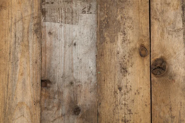 Hnědý dřevěný stůl — Stock fotografie