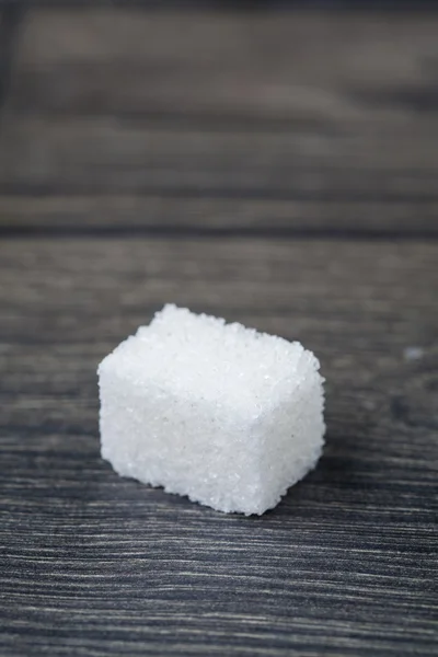 Kocka, fehér cukor — Stock Fotó