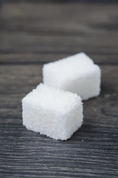 Cube of white sugar — Stock Photo, Image