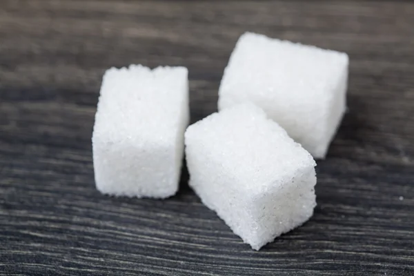 Cube of white sugar — Stock Photo, Image