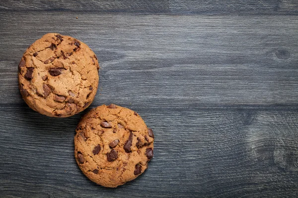 Traditionella chocolate chip cookies — Stockfoto