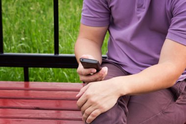 akıllı telefon tutan eller