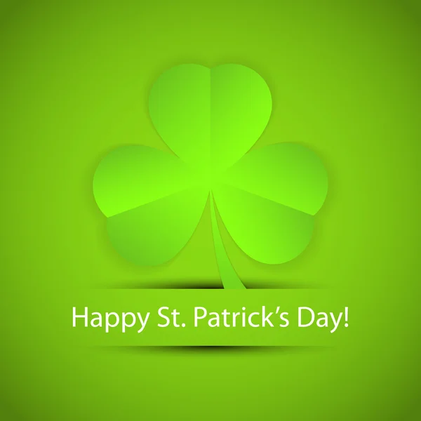 Happy St. Patrick's  Day  card — Stock Vector