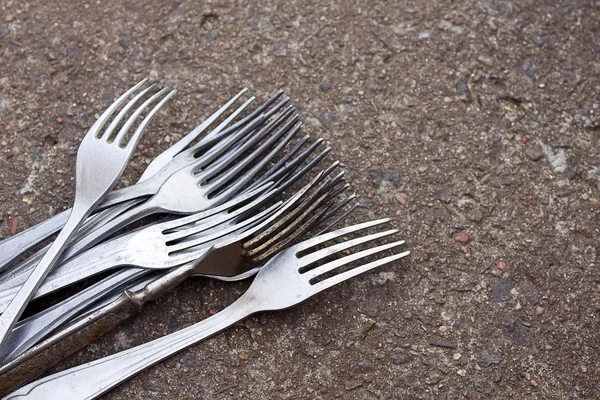 Retro forks — Stock Photo, Image