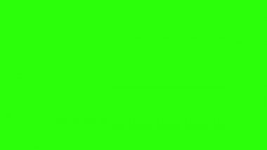 Yeşil ekran kroma tuşunda kısa düz çizgi Noel animasyonu seti 