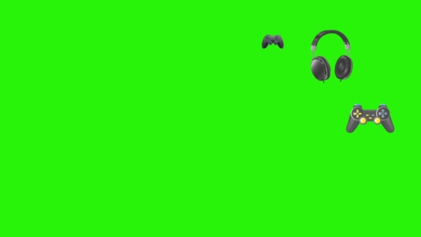 Gâteaux de jeu animation, éléments de source graphique clé chroma