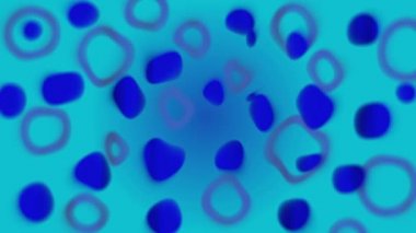 kabarcık deformating döngü arka plan